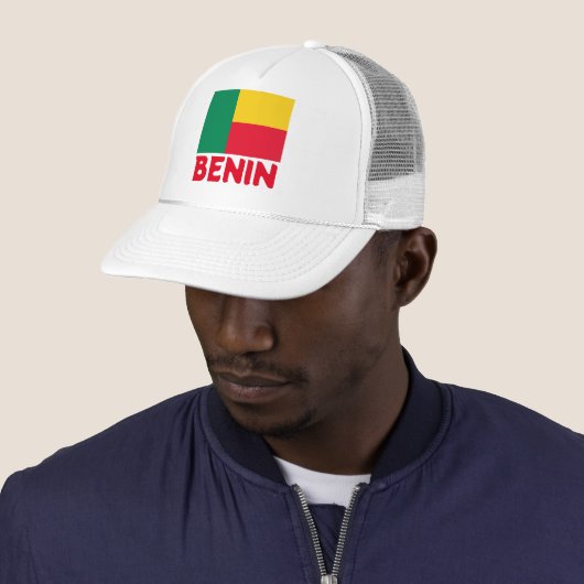 Casquette Drapeau du Bénin (En situation)