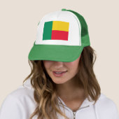 Casquette Drapeau du Bénin patriotique (En situation)