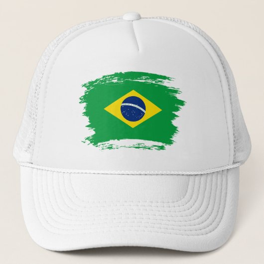 Casquette Drapeau du Brésil (Devant)
