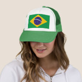 Casquette Drapeau du Brésil Bandeira do Brasil (En situation)