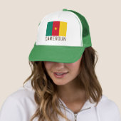 Casquette Drapeau du Cameroun (En situation)