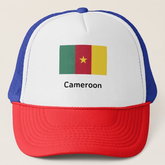 Casquette Drapeau du Cameroun (Devant)