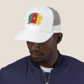 Casquette drapeau du Cameroun (En situation)