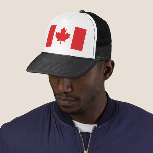 Casquette Drapeau du Canada (En situation)