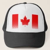 Casquette Drapeau Du Canada À Effet Halfton (Devant)
