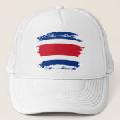 Casquette Drapeau du Costa Rica (Devant)