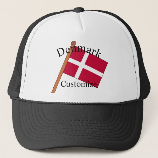 Casquette Drapeau du Danemark Thunder_Cove (Devant)