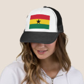 Casquette Drapeau du Ghana (En situation)