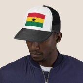 Casquette Drapeau du Ghana (En situation)