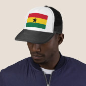 Casquette Drapeau du Ghana (En situation)