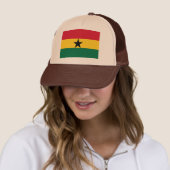 Casquette Drapeau du Ghana (En situation)