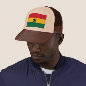 Casquette Drapeau du Ghana (En situation)