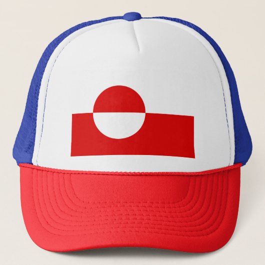 Casquette Drapeau du Groenland (Devant)