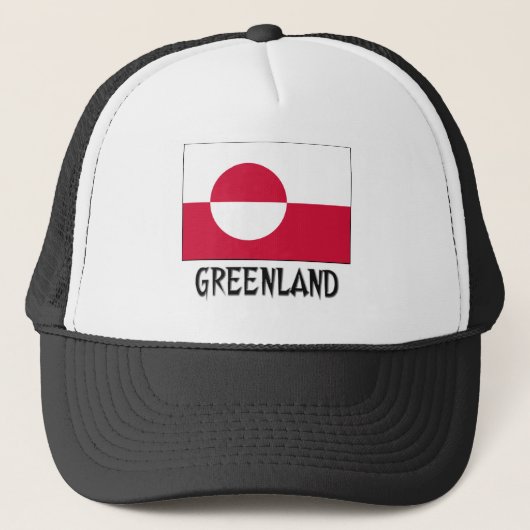 Casquette Drapeau du Groenland (Devant)