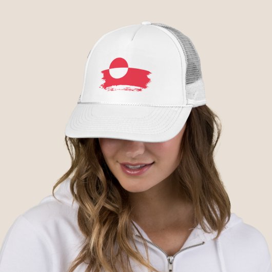 Casquette Drapeau du Groenland (En situation)
