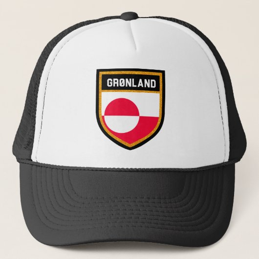 Casquette Drapeau du Groenland (Devant)