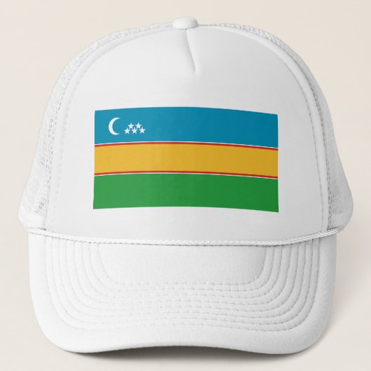 Casquette Drapeau du Karakalpakstan (Devant)