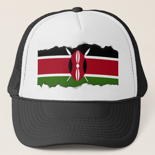 Casquette Drapeau du Kenya (Devant)