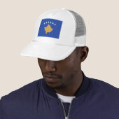 Casquette Drapeau du Kosovo (En situation)