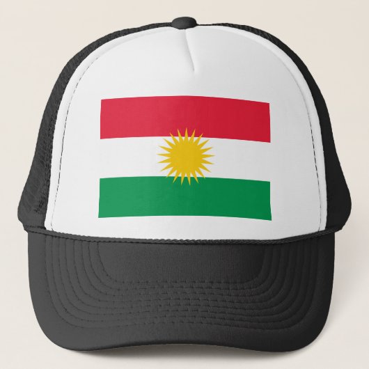 Casquette Drapeau du Kurdistan (Devant)
