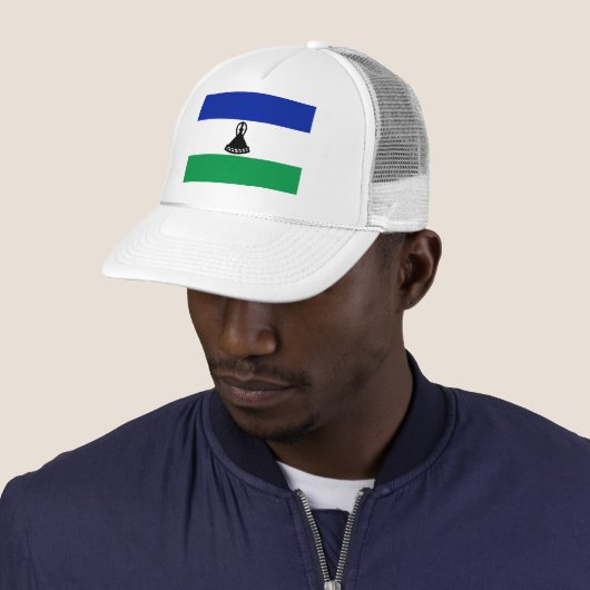 Casquette Drapeau du Lesotho (En situation)