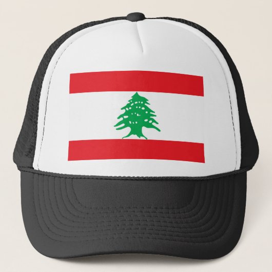 Casquette Drapeau du Liban (Devant)