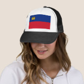 Casquette Drapeau du Liechtenstein (En situation)