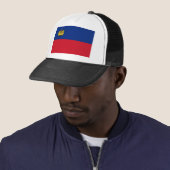 Casquette Drapeau du Liechtenstein (En situation)