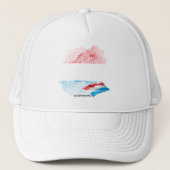Casquette Drapeau du Luxembourg (Devant)