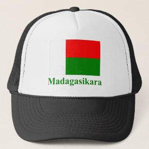 Casquette Drapeau du Madagascar avec le nom dans malgache