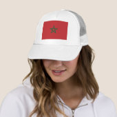 Casquette Drapeau du Maroc (En situation)