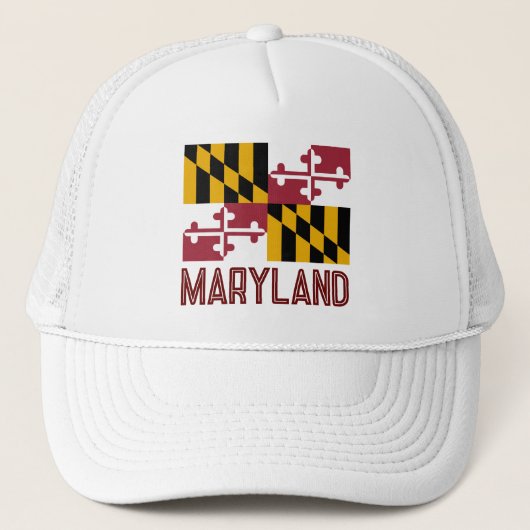 Casquette Drapeau du Maryland (Devant)