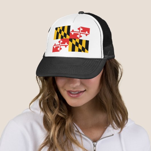 Casquette Drapeau du Maryland (En situation)