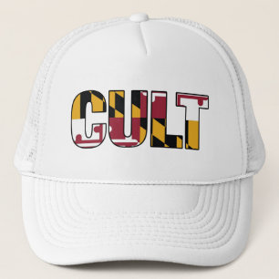 Casquette Drapeau du Maryland Chapeau de camion de remorque