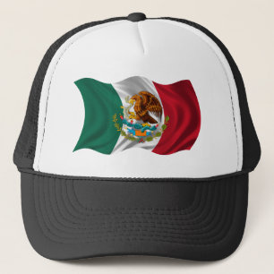 Casquette Drapeau du Mexique, manteau des bras