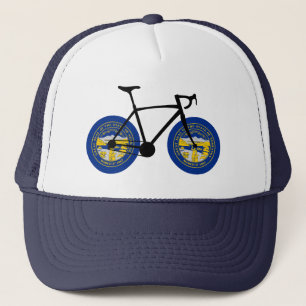 Casquette Drapeau du Nebraska à vélo