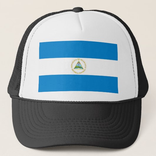 Casquette Drapeau du Nicaragua (Devant)