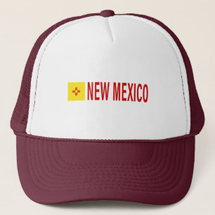 Casquette Drapeau du Nouveau-Mexique Symbole des Zia