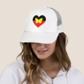 Casquette Drapeau du papillon aborigène (En situation)