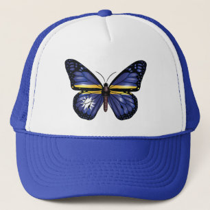 Casquette Drapeau du papillon Nauru