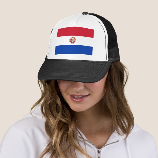 Casquette Drapeau du Paraguay (En situation)