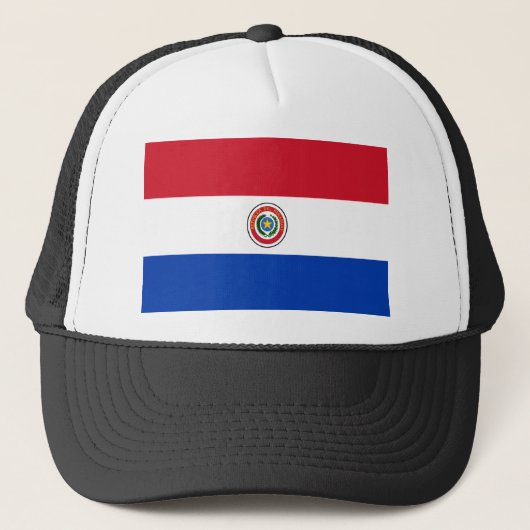Casquette Drapeau du Paraguay (Devant)