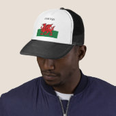 Casquette Drapeau du Pays de Galles (En situation)