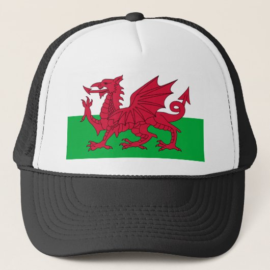 Casquette drapeau du pays de galles (Devant)