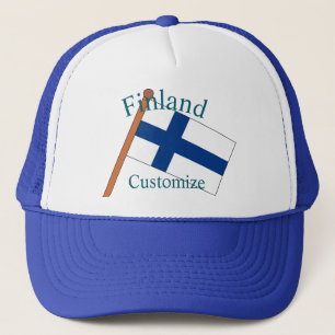 Casquette Drapeau du pays Finlande Thunder_Cove