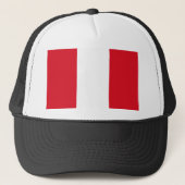 Casquette Drapeau du Pérou (Devant)