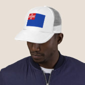 Casquette Drapeau du Royaume de Sardaigne (1816-1848) (En situation)