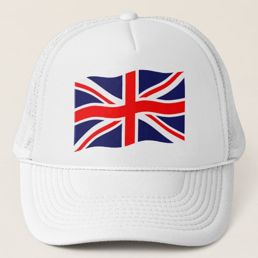 Casquette Drapeau du Royaume-Uni + vos idées (Devant)