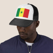 Casquette Drapeau du Sénégal (En situation)