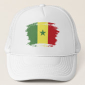 Casquette drapeau du Sénégal (Devant)